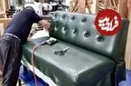 ببینید| مراحل دیدنی تولید مبلمان در کارخانه ای در کره جنوبی