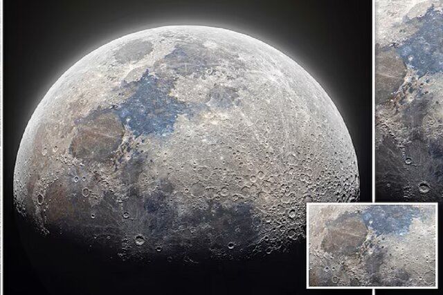 (تصاویر) ثبت جزئیات باورنکردنی از ماه با تلفیق ۲۸۰ هزار تصویر
