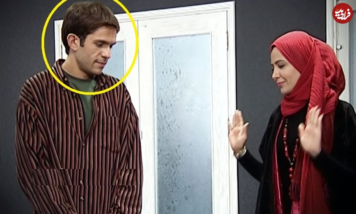 (عکس) بابک حمیدیان بازیگر نقش یونس سریال به کجا چنین شتابان کنار همسرش 