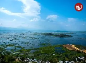 عکس؛ چرا بزرگ‌ترین دریاچه آب شیرین آسیا به «دریاچه اشک‌ها» معروف است؟