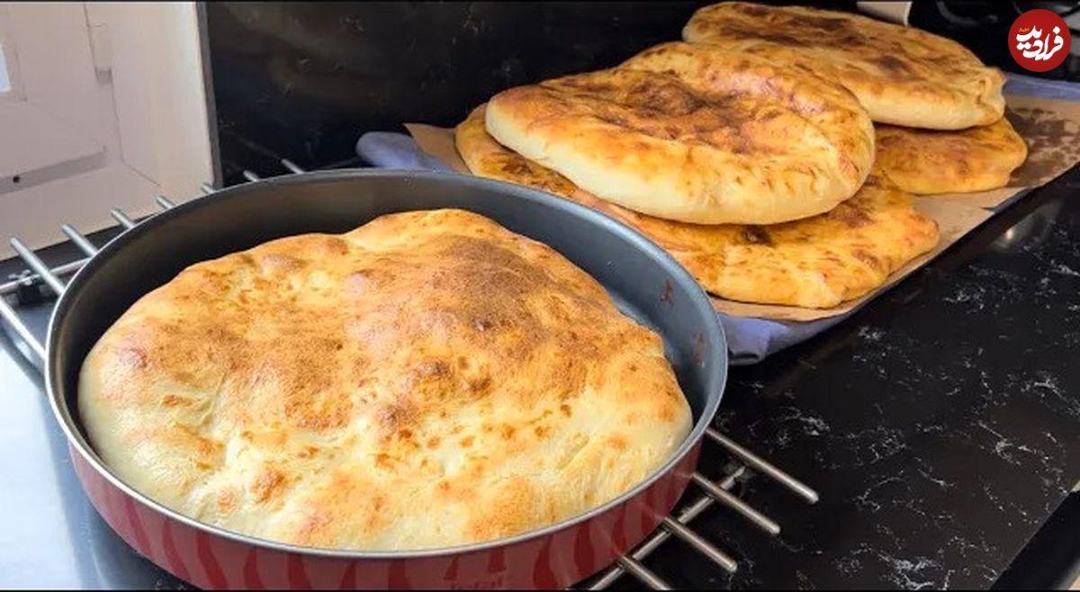 (ویدئو) طرز تهیه نان در قابلمه با آرد و شیر به روش ترکیه ای ها