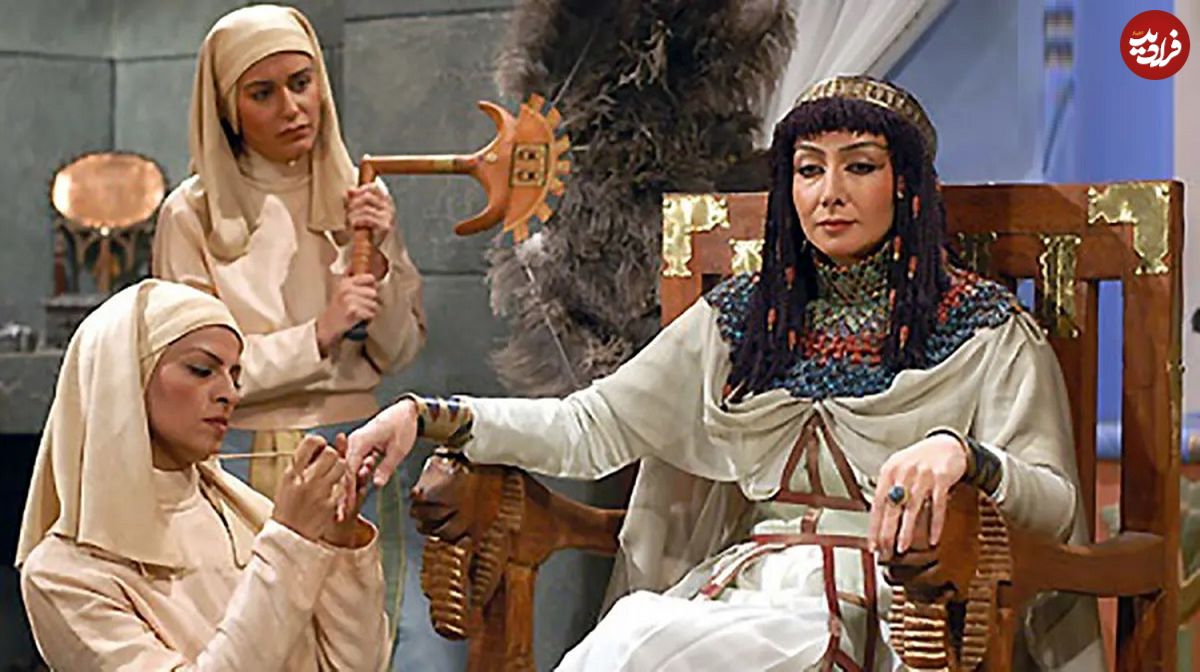 عکس| سفر زمان؛ عکس یادگاری «زلیخا و ندیمه‌هایش» در پشت‌صحنه سریال یوسف