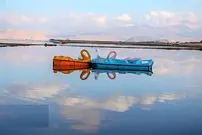 تصاویر|  باران به مهارلو جان داد