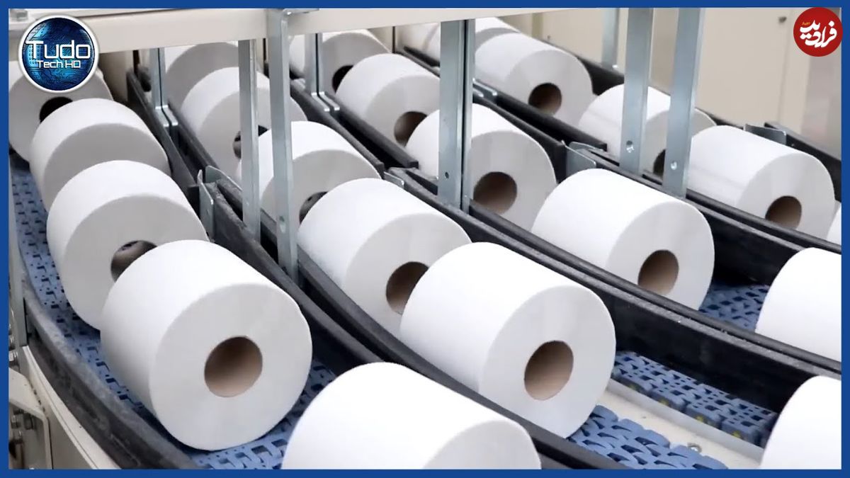 ببینید؛ دستمال توالت چگونه تولید می شود؟