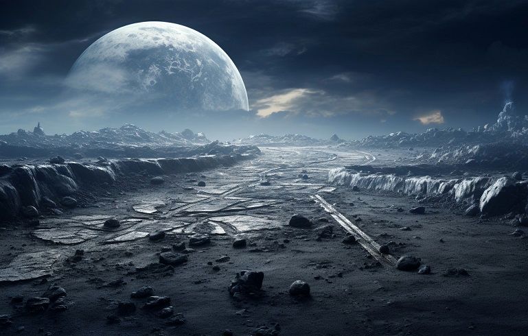 کشف یک راه حل شگفت‌انگیز برای «جاده‌سازی» در کرۀ ماه!