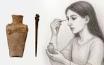 عکس؛ کشف یک سرمه چشم با قدمت ۳ هزار سال متعلق به عصر آهن در ایران