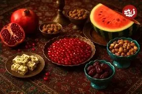تصاویر؛ خوراکی‌های ویژه شب یلدا چیست؟ از سنت‌های قدیمی تا به امروز