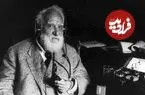 عکس| سفر در زمان؛ «الکساندر گراهام بل» در یک عکس پرتره؛ سال 1279