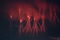 (عکس) اشباح سرخی که در آسمان فرانسه ظاهر و ناپدید شدند!