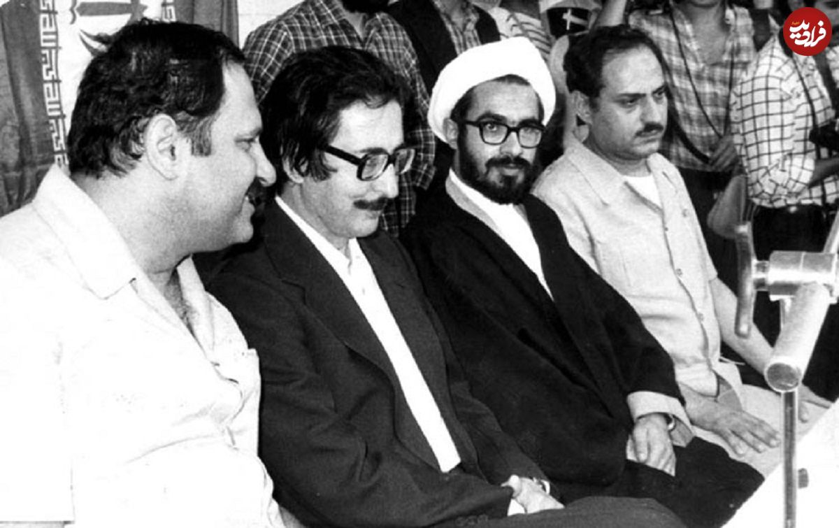 عکس؛ سفر در زمان؛ چهره «بنی صدر بعد فرار به پاریس در کنار مسعود رجوی»؛ سال 60