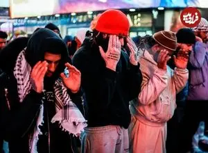 تصاویر| نماز و افطاری در معروف ترین میدان نیویورک؛ توزیع 1500 وعده غذایی و 1200 جلد قرآن