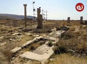 کشف تصویر باستانی «شاه ساسانی» در مرودشت استان فارس