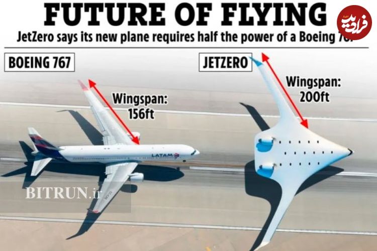 (عکس) هواپیمای مسافربری تک بال؛ مشخصات و ظرفیت جایگزین بوئینگ 767