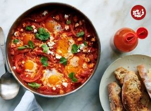 طرز تهیه املت تونسی شاک شوکا