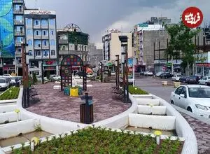 عکس| سفر زمان؛ منظرۀ متفاوت روستای «سرعین» در زمان ناصرالدین شاه