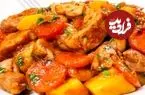 طرز تهیه خوراک مرغ ساده؛ یک ناهار یا شام فوری