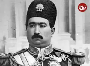 عکس| سفر در زمان؛ «محمدعلی شاه قاجار» در کنار همسرش «ملکه جهان»