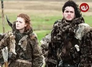 عکس| سفر در زمان؛ «جان اسنو و ییگریت» 14 سال بعد (سریال گیم آف ترونز)