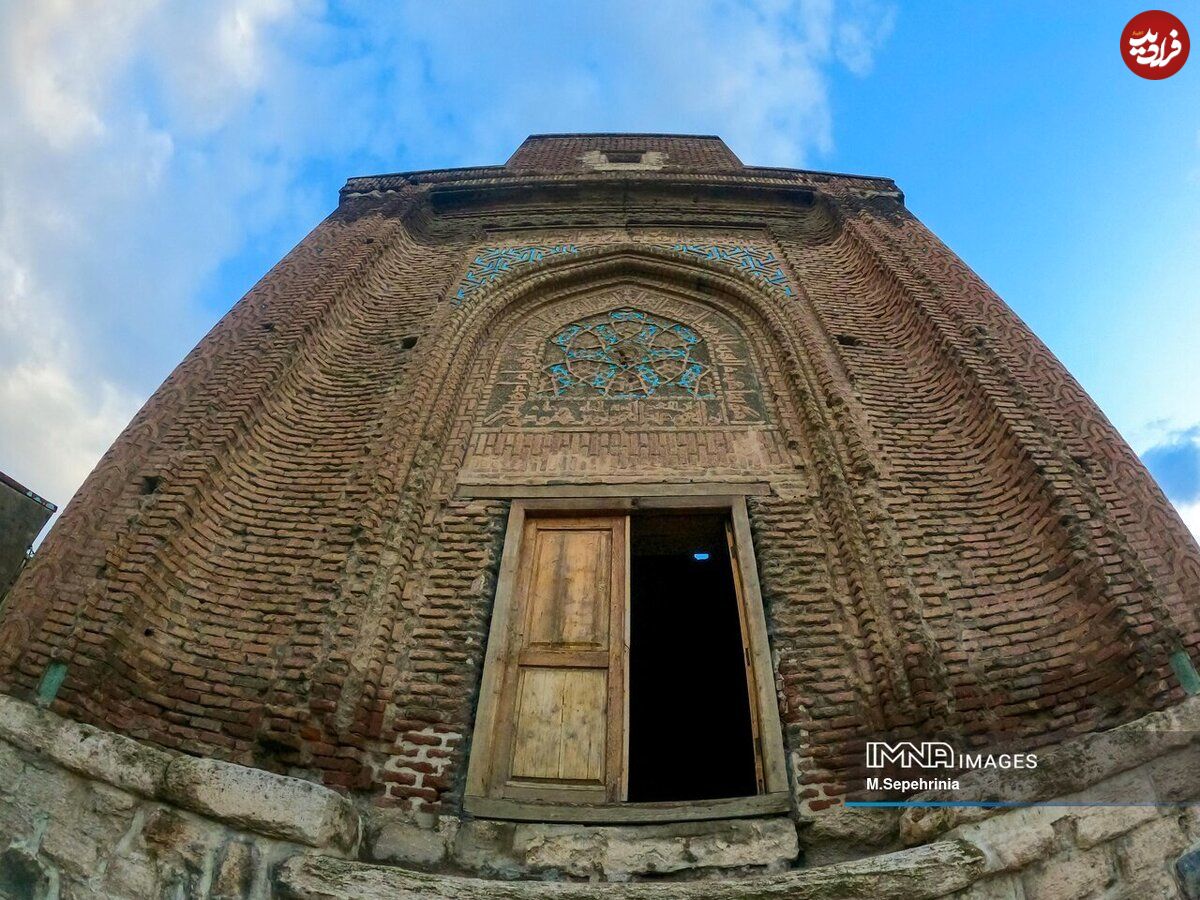 (تصاویر) گنبد سرخ مراغه، یادگاری معماری سبک آذری