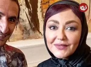 عکس| سفر زمان؛ تیپ خاص «شقایق فراهانی» 8 سال قبل روی صحنه تئاتر