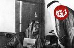 عکس؛ سفر در زمان؛ «اولین پادشاه عربستان در کنار 4 فرزندش»؛ سال 1312