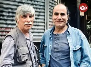 عکس| سفر در زمان؛ «بهرام بیضایی» در 39 سالگی و در پشت صحنه پنجمین فیلم اش؛ سال 56