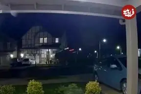 ببینید| لحظه پرواز یک کامیون به داخل خانه مسکونی در اورِگن آمریکا