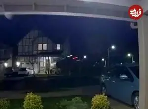 ببینید| لحظه پرواز یک کامیون به داخل خانه مسکونی در اورِگن آمریکا