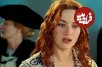 عکس| سفر زمان؛ «رُز فیلم تایتانیک» در 25 سالگی و در کنار همسر اول اش؛ سال 1379