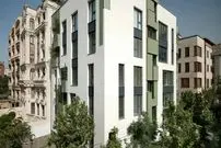 تصاویر؛ معماری جالب بالکن های شب تاب در قیطریه 