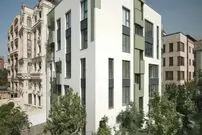 تصاویر؛ معماری جالب بالکن های شب تاب در قیطریه 