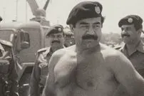 عکس| سفر به تاریخ؛ مهمانی «صدام» و همسرش «ساجده» در خانۀ پسرشان «عدی»
