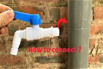 (ویدئو) چگونه شیرآب را خیلی ساده به لوله پلیکای بزرگ وصل کنیم؟