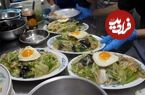 ببینید؛ غذای خیابانی در ژاپن؛ پخت یاکیسوبای تخم مرغی در توکیو 