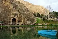 عکس| سفر به ایران قدیم؛ منظرۀ «طاق بستان» در دوران ناصرالدین شاه