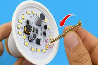 ببینید؛ دو روش ساده برای تعمیر لامپ هایLED سوخته در منزل