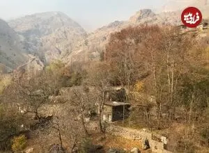عکس| سفر زمان؛ زن و شوهر سوییسی با قاطر در کوه‌های «دربند»؛ سال 1330