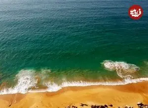 ببینید| ساحل زیبا و دیدنی کُمب یا ساحل تراس چابهار، دومین ساحل بلند ایران