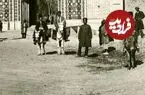 عکس| سفر زمان؛ تهرانی‌ها با الاغ و اسب در کنار دروازه قزوین؛ حدود 130 سال قبل