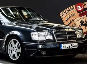 تصاویر| پیام عاشقانه پورشه برای مرسدس بنز 