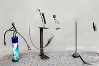 (ویدئو) نحوه ساخت مجسمه های فلزی خلاقانه با وسایل دور ریختنی