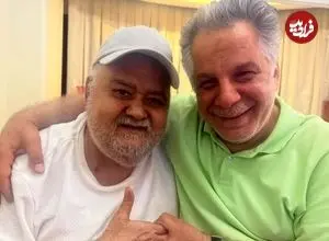 عکس| سفر زمان؛ «اکبر عبدی» در روز عروسی اش؛ مرداد سال 1365