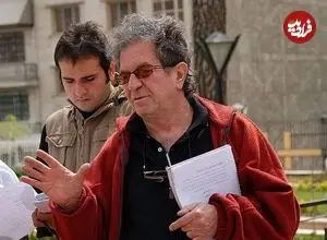 عکس| سفر در زمان؛ «داریوش مهرجویی و مهناز افشار» در پشت صحنه فیلم چه خوبه برگشتی؛ سال 91 