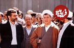 عکس؛ سفر در زمان؛ «هاشمی رفسنجانی، در حال زیارت زیارت مرقد حضرت محمد(ص)؛ دهه 80