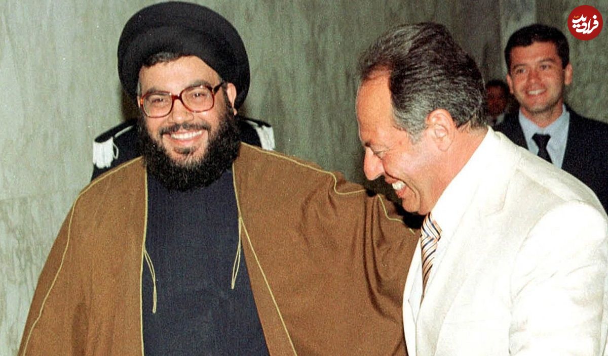 عکس؛ سفر در زمان؛ دیدار «سید حسن نصرالله با بشار اسد»؛ سال 1379