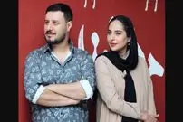 ژست جالب خانم و آقای بازیگر در اکران زخم کاری 2!