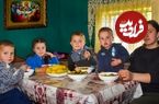 ببینید؛ غذای روستایی در اوکراین؛ تهیه پنیر و پخت خوراک با گوشت و سیب زمینی