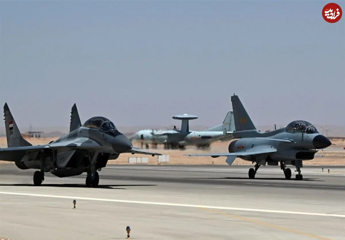 فرود جنگنده‌های چینی در مصر، اسرائیل را به حال آماده باش در آورد