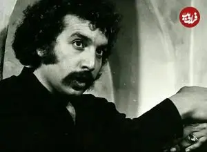 عکس| سفر در زمان؛ «بهمن مفید» در مراسم ازدواج اول اش با «ثریا حلی»