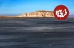 تصاویر| بازگشت خشکی به دریاچه ارومیه 